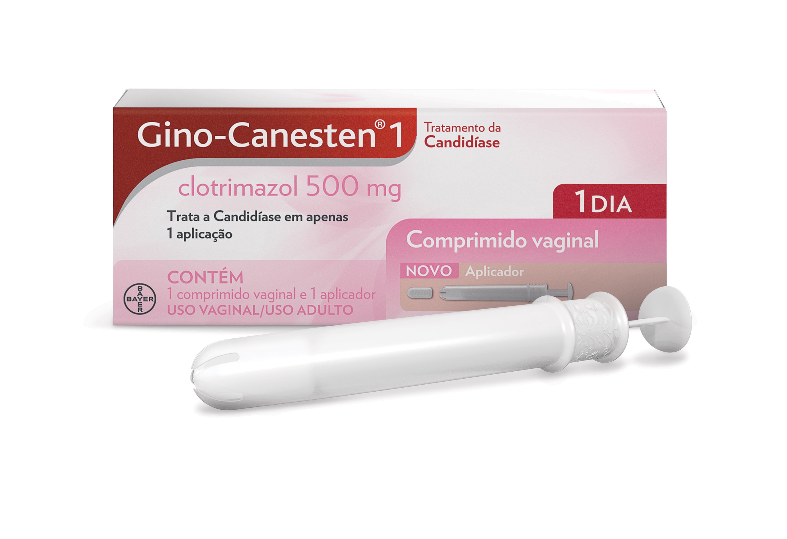 gino canesten comprimido vaginal 1 dia